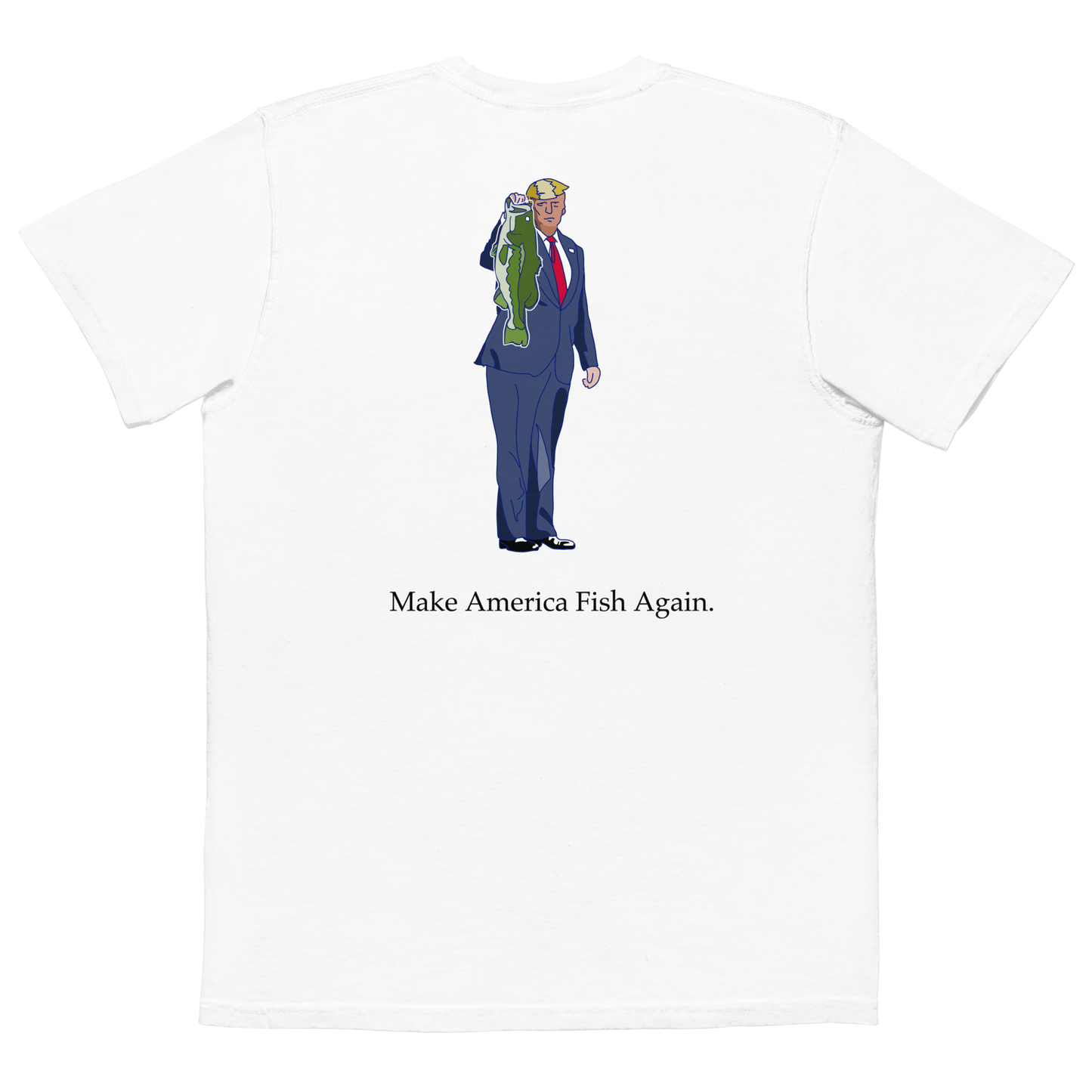 Make America Fish Again Pocket Tee