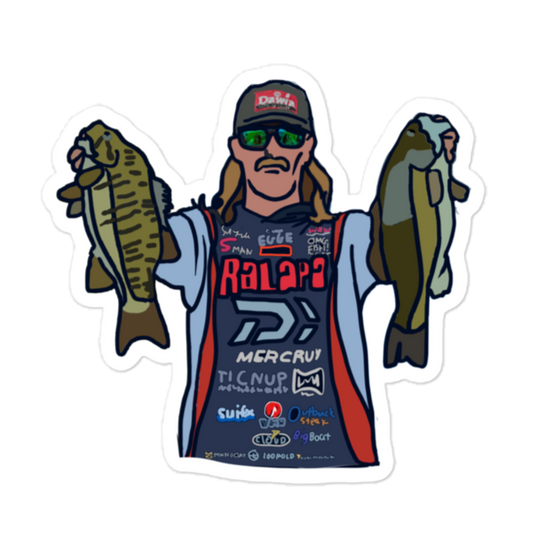 bass fishing lure sticker, bass fishing sticker, bass sticker, bass fishing apparel, bass fishing clothes, bass clothes, bass appare